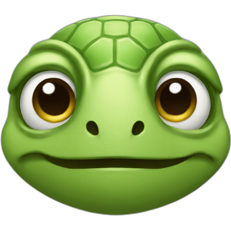 Turtle face emoji