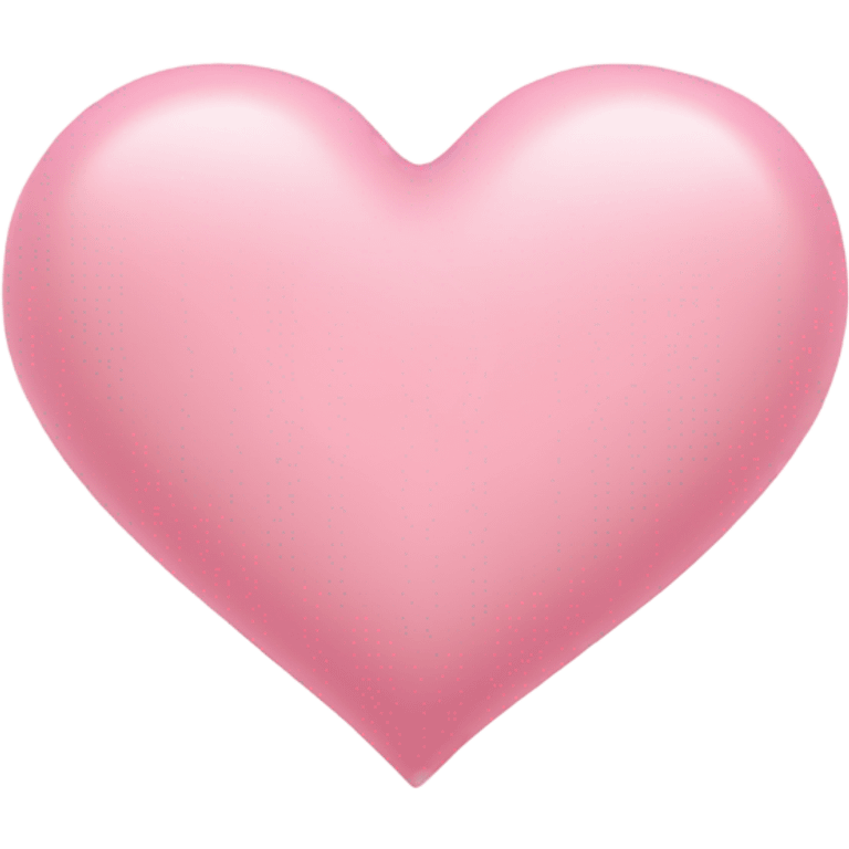 Baby pink heart emoji