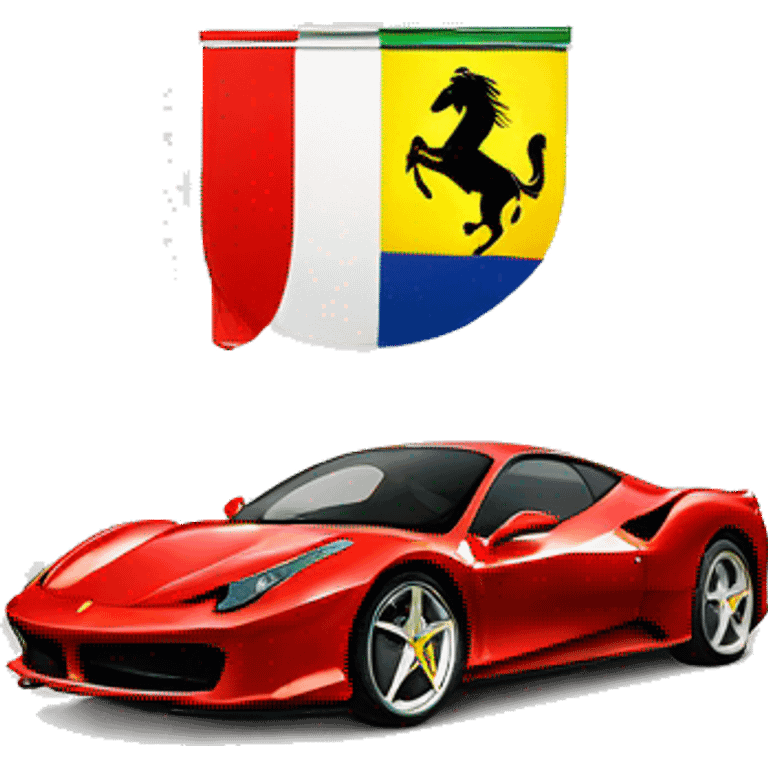 Ferrari logo emoji