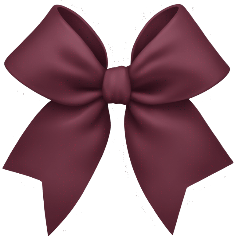 bordeaux bow emoji