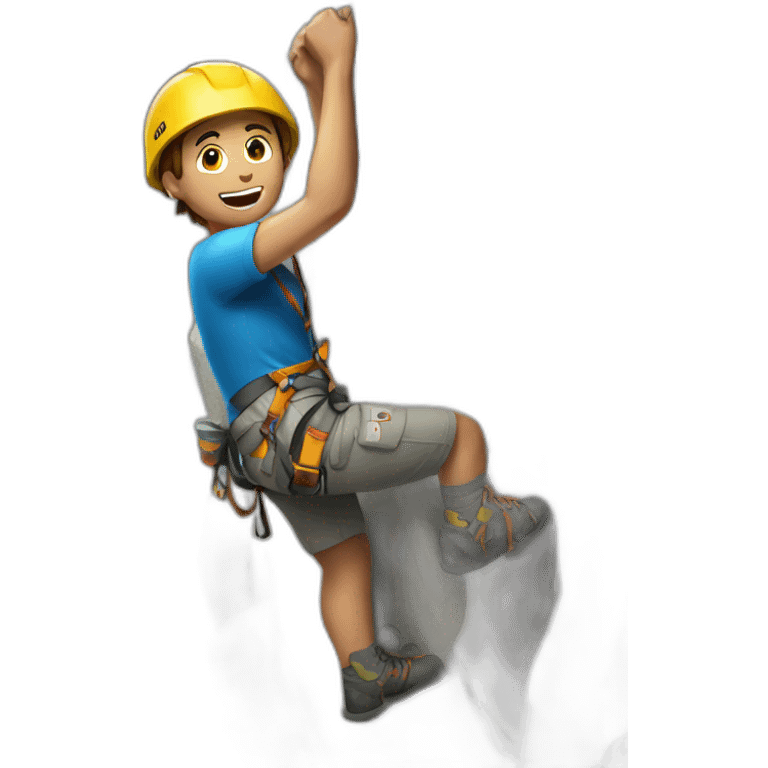 climbing emoji