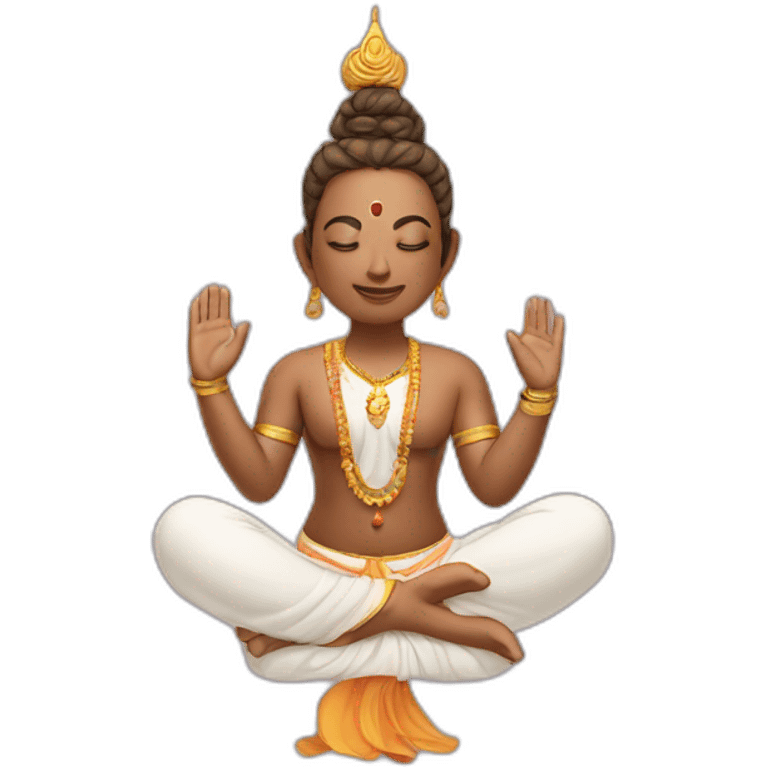 namaste  emoji