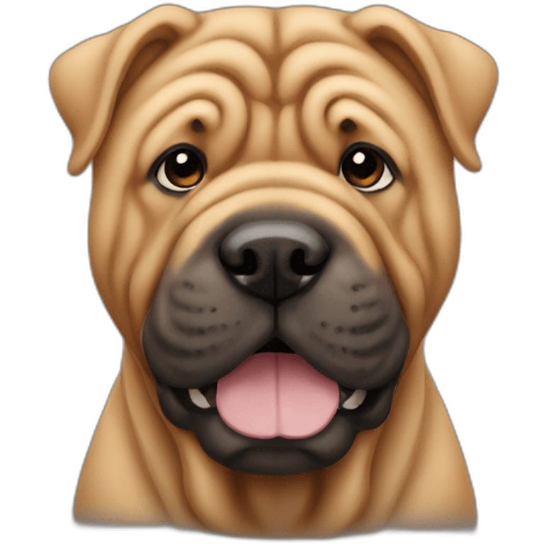 Sharpei emoji