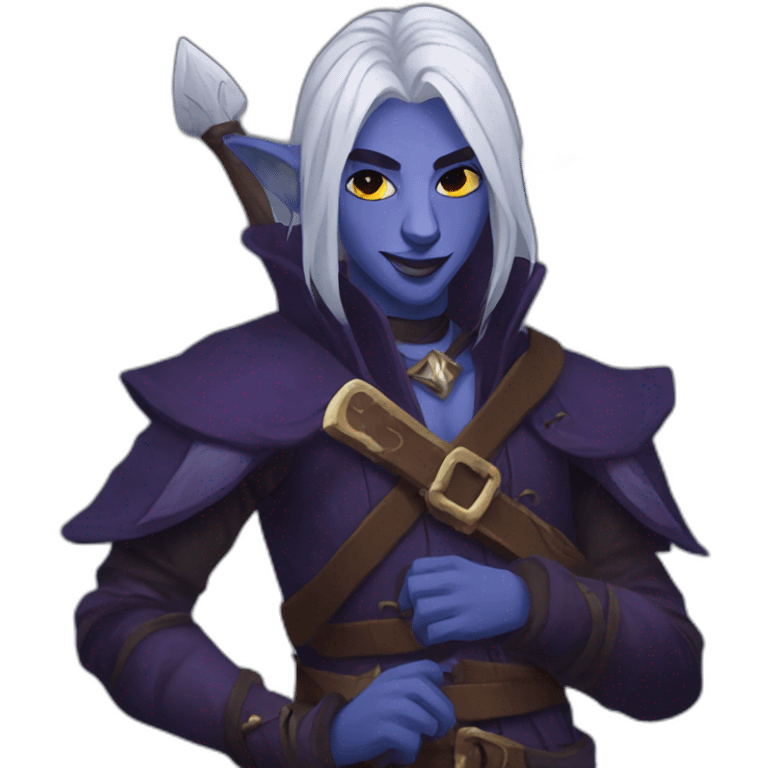 Drow bard dnd emoji