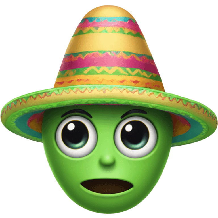 Alien in a Sombrero  emoji