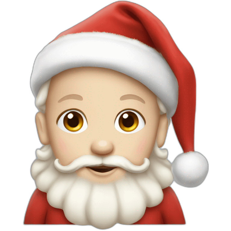 baby santa emoji