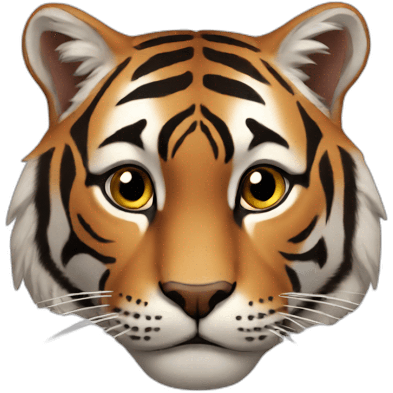 chat-tigre-marron emoji