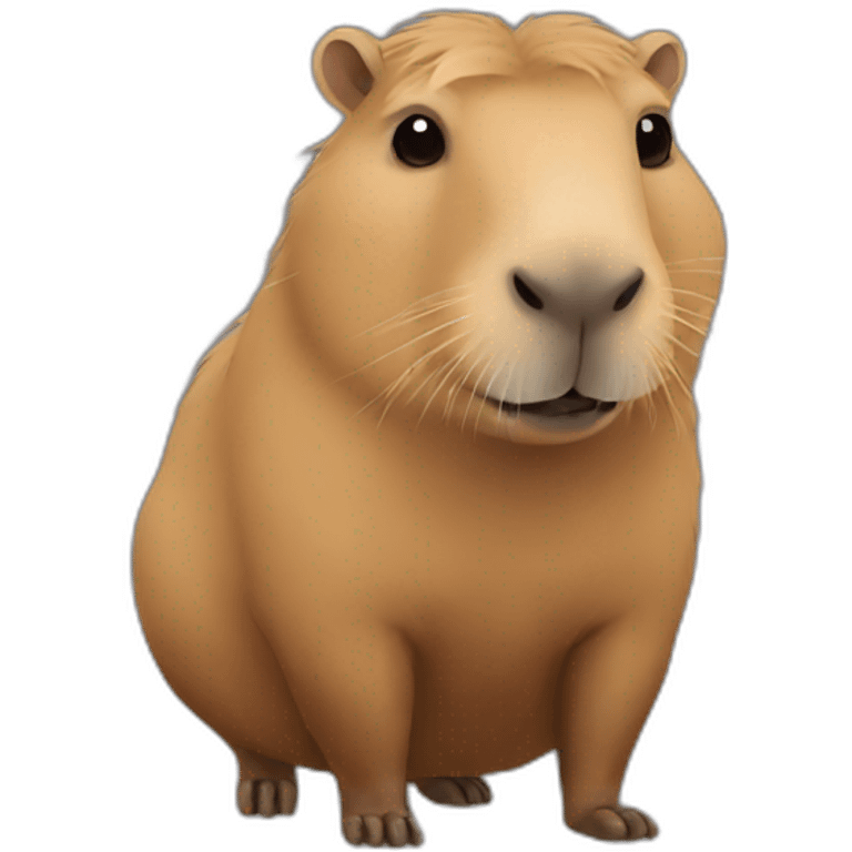 Capybara emoji