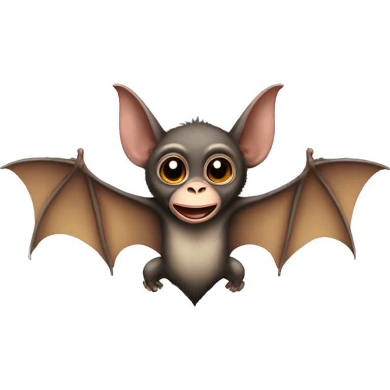 monkey bat emoji