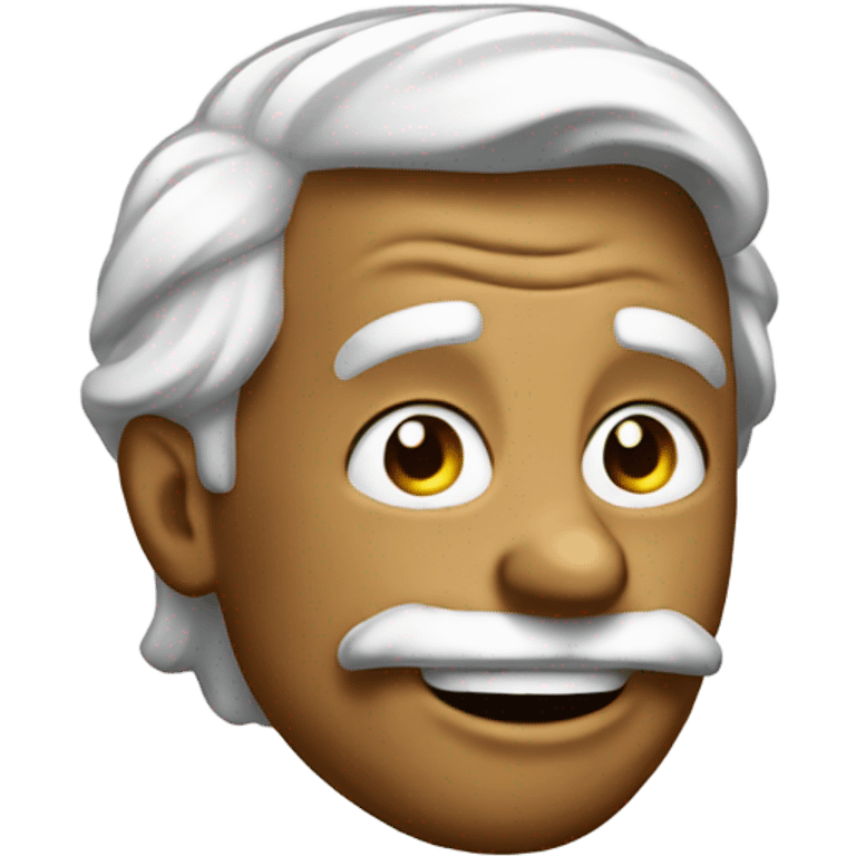 Donald Tramp having fun emoji