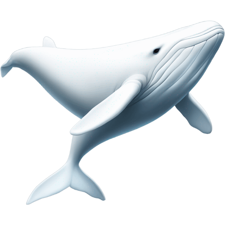 white whale , underside emoji