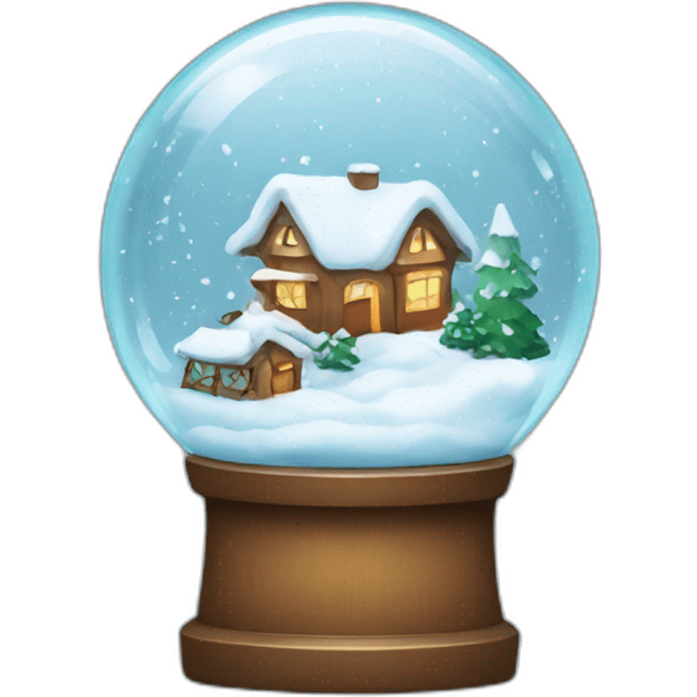 snow globe emoji