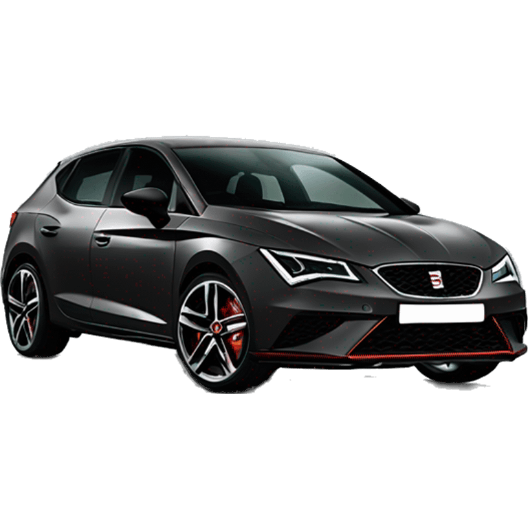 Seat Cupra noir emoji