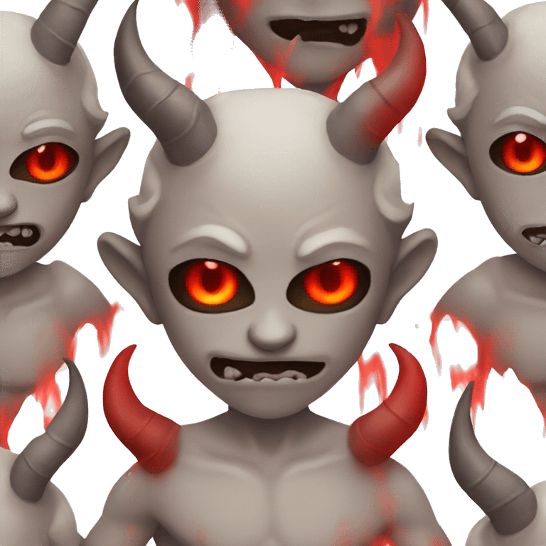 demon boy with red eyes emoji