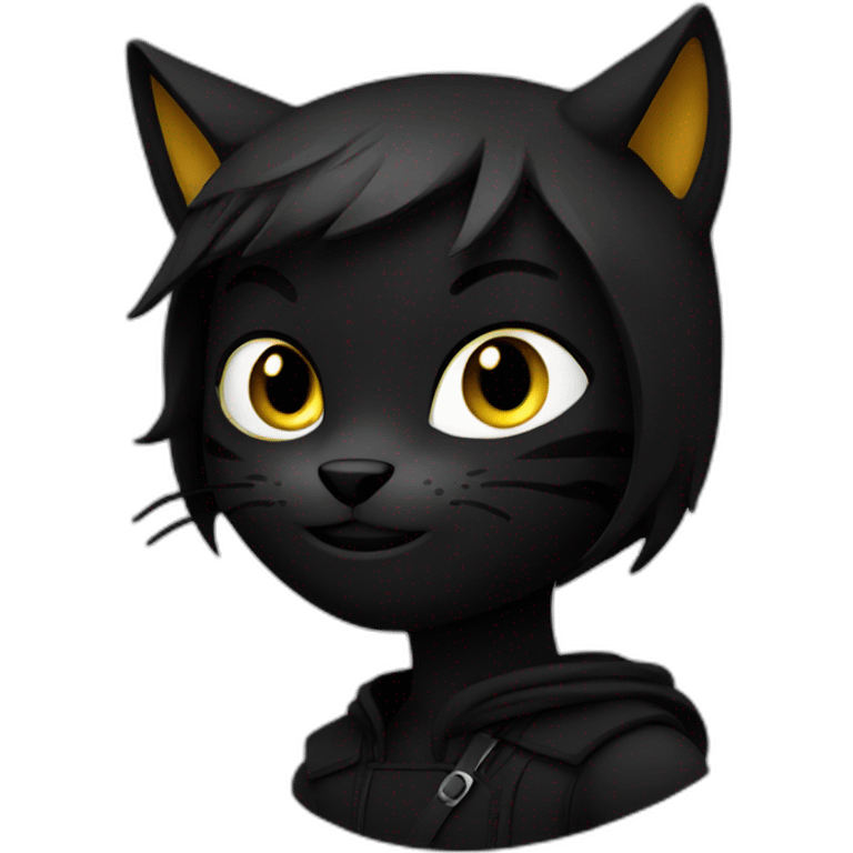 cat noir emoji