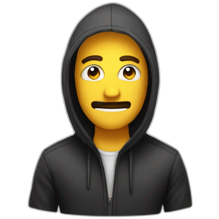 Hacker man emoji