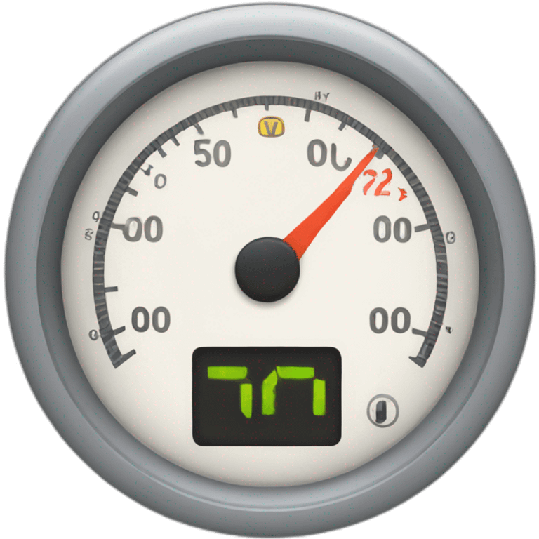 speedometer emoji