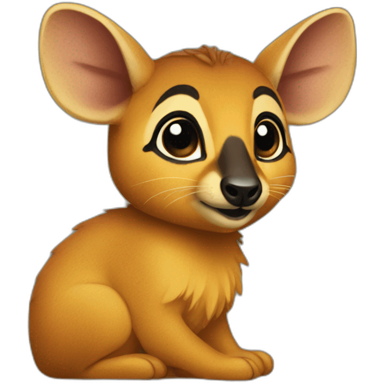 Pudú emoji