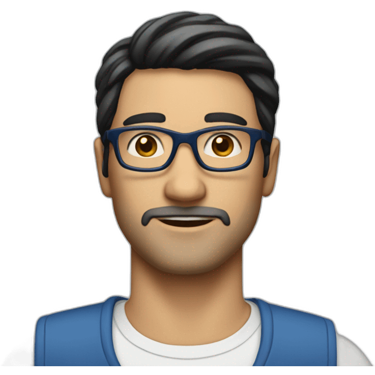 white-40-year-old-man-with-black-hair-parted-in-the-middle-blue-glasses-no-beard-no-moustache emoji