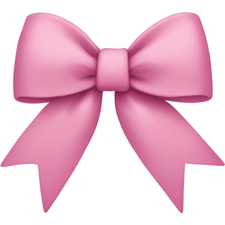 pink bow emoji