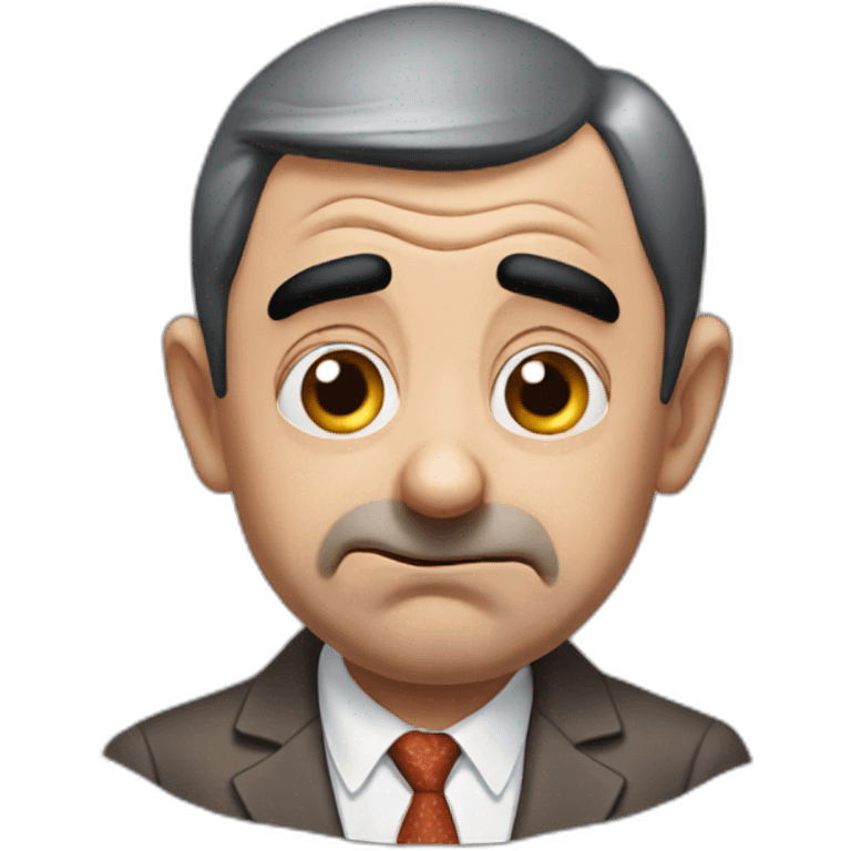 mister bean cry emoji