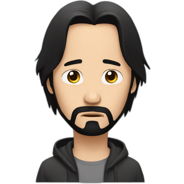 sad keanu emoji