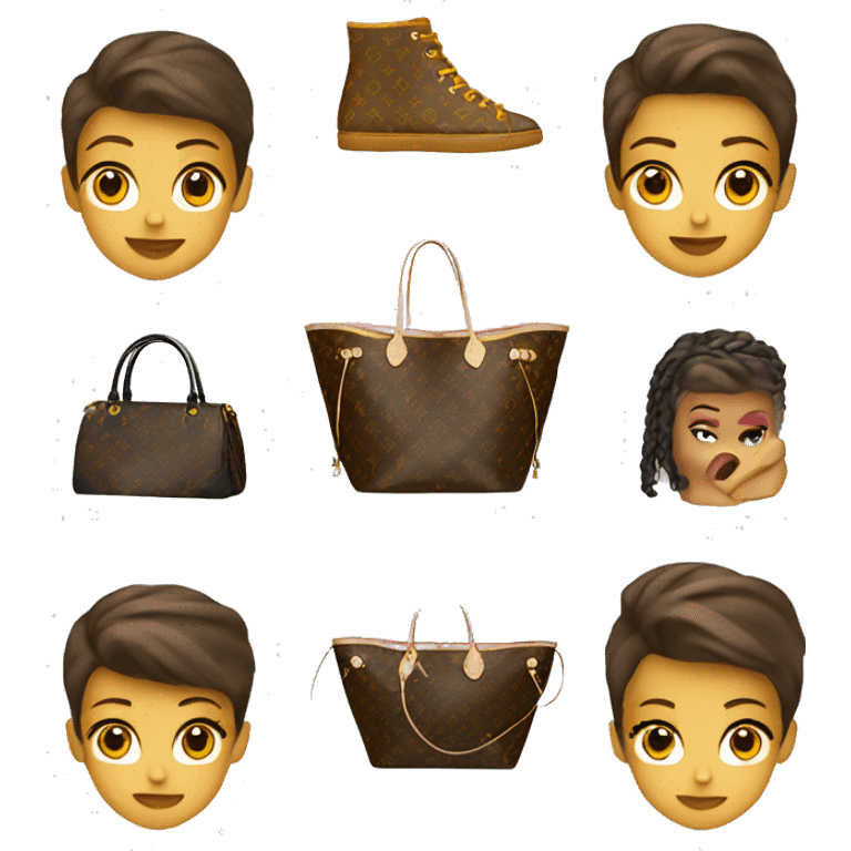 Louis Vuitton emoji