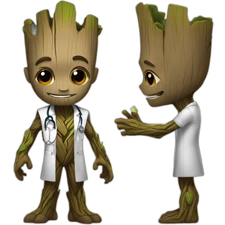 groot a doctor emoji