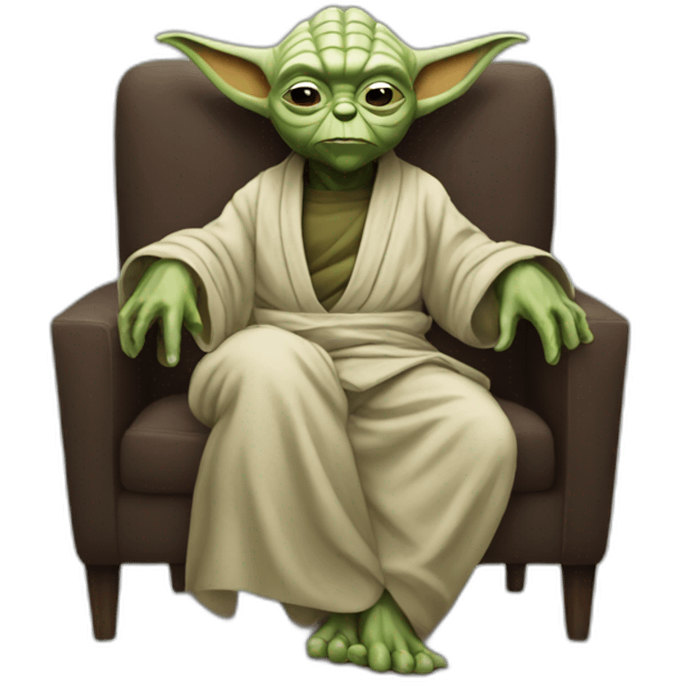 yoda on a sofa emoji