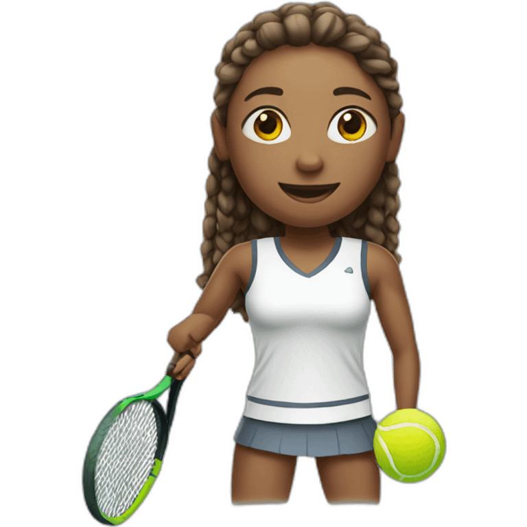 tennis player emoji