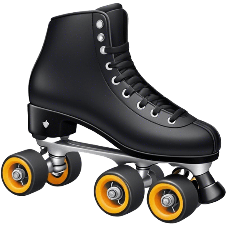 Black roller skaters emoji