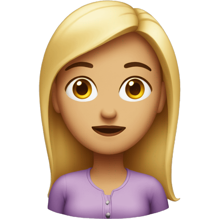 woman being doubtful  emoji