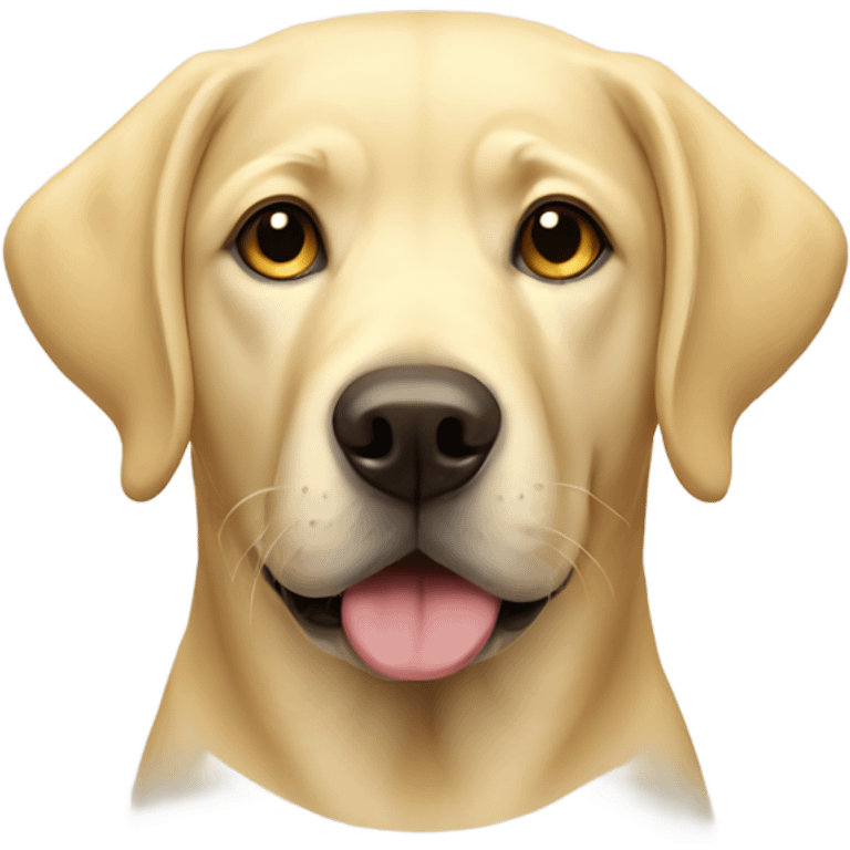 Yellow lab  emoji