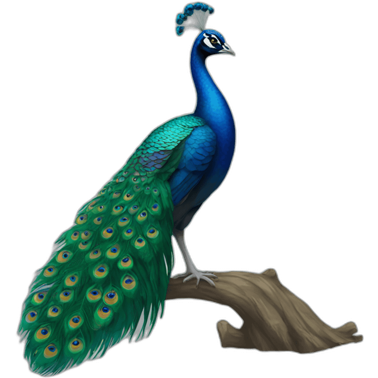 peacock emoji