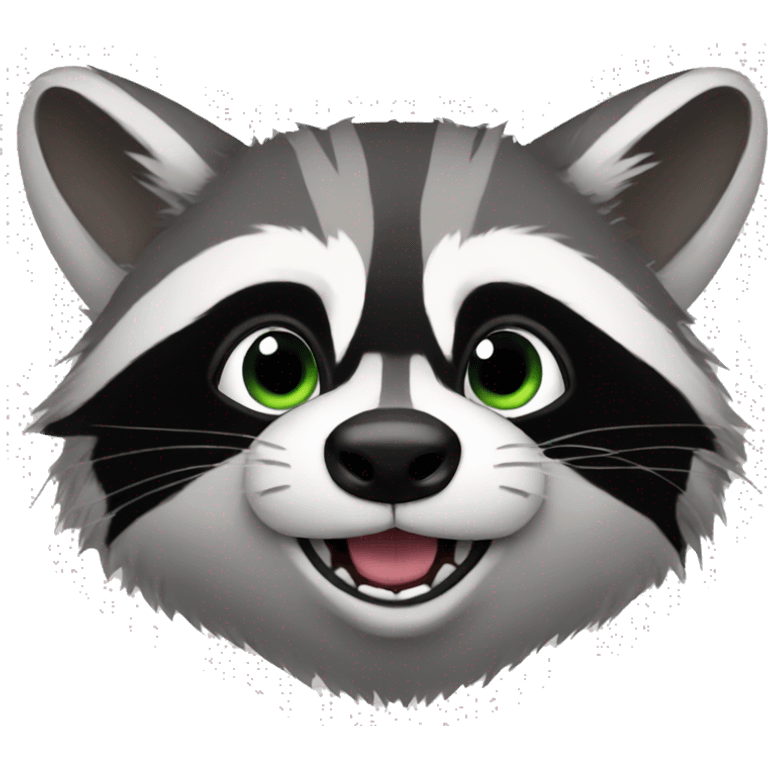 Trash panda emoji