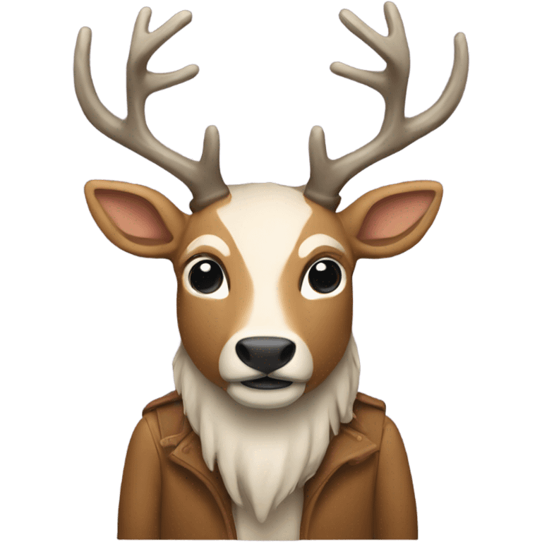 Create a stag  emoji