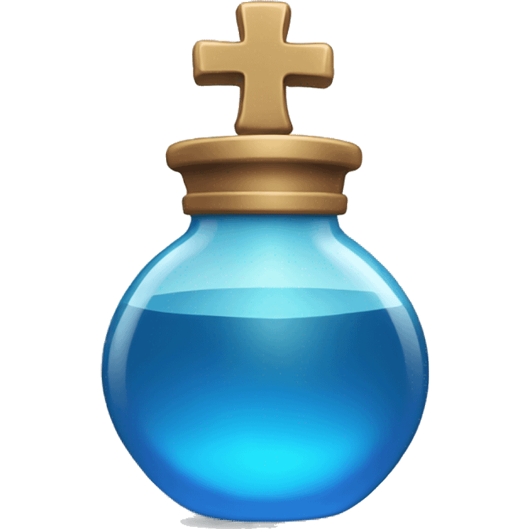 holy blue potion emoji