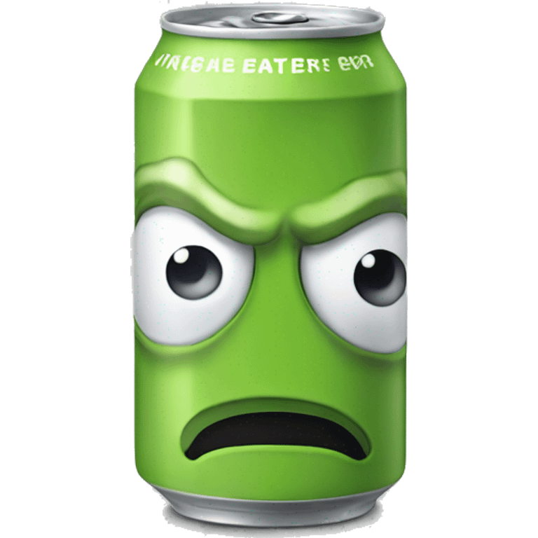 White can monster energy drink emoji