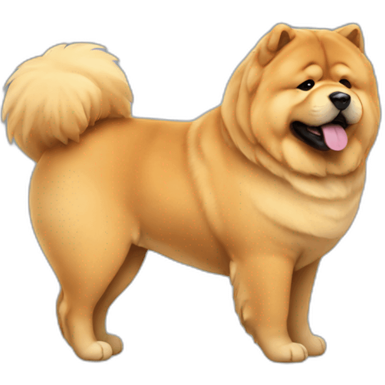 Chow chow emoji