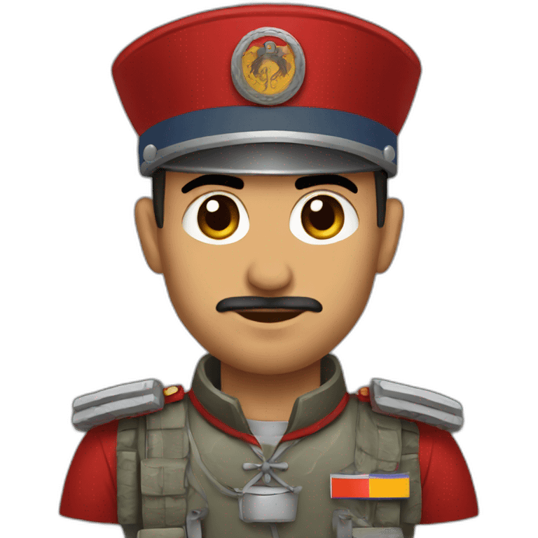 Armenian soldier emoji