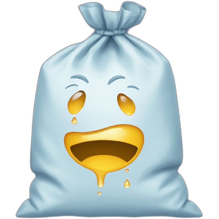 bag of tears emoji