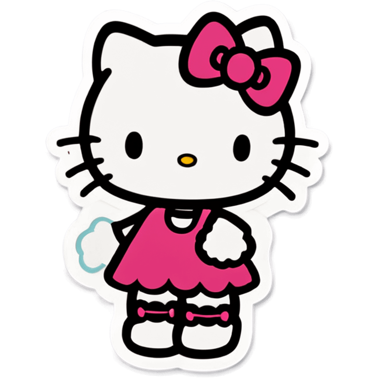 Hello kitty happy birthday  emoji