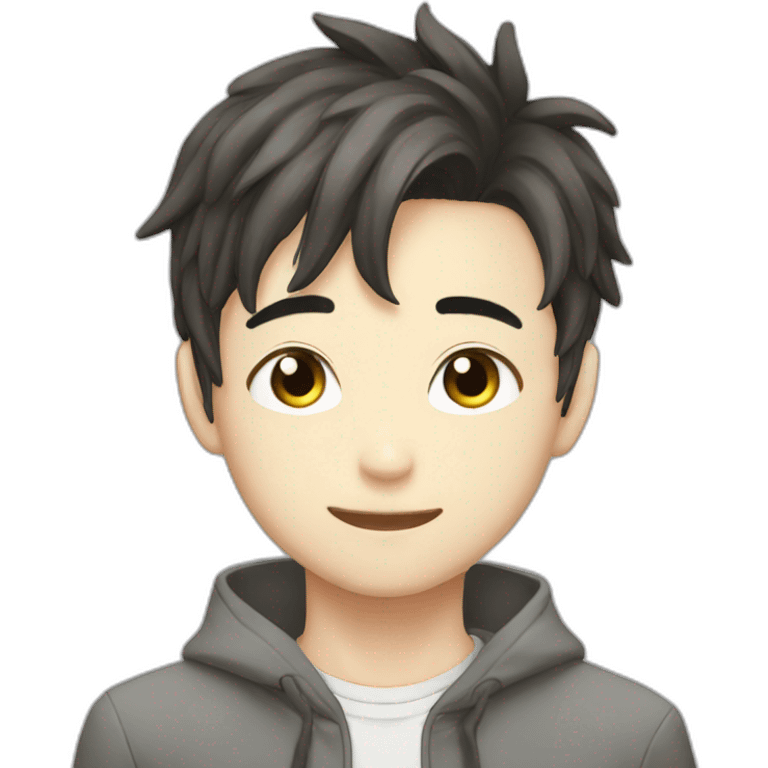 Anime boy emoji