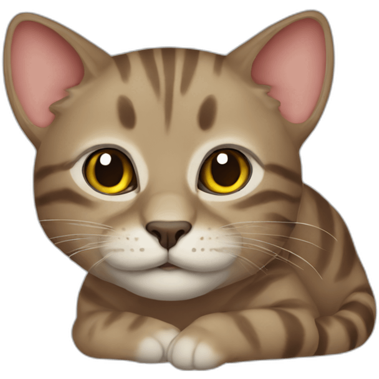 Wallow cat emoji