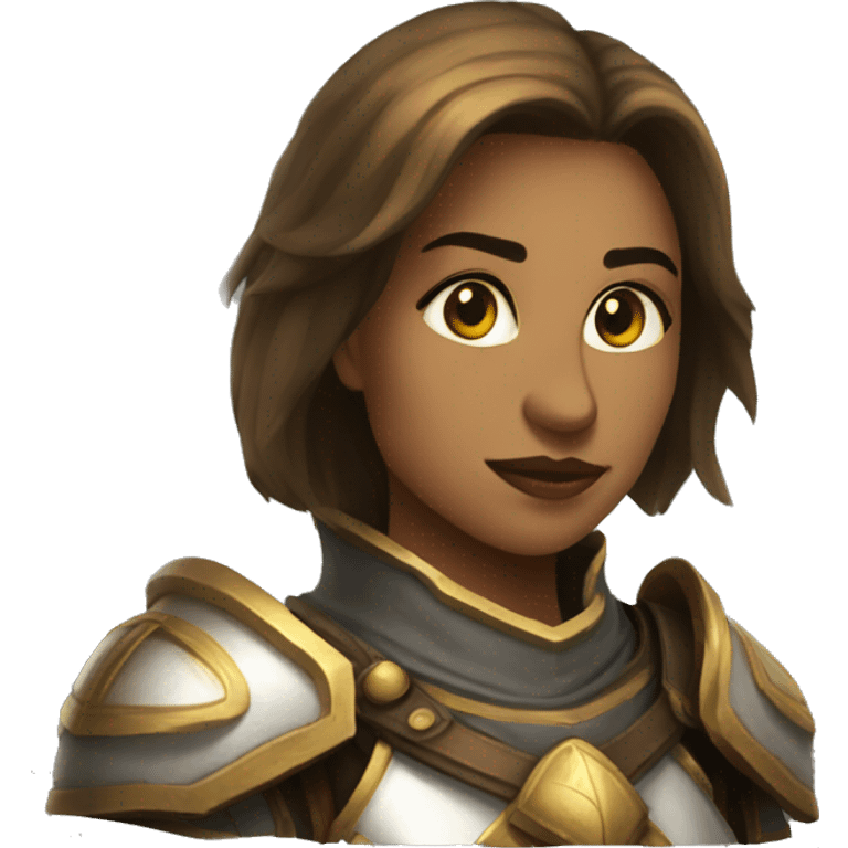 women paladin wow with T2 emoji