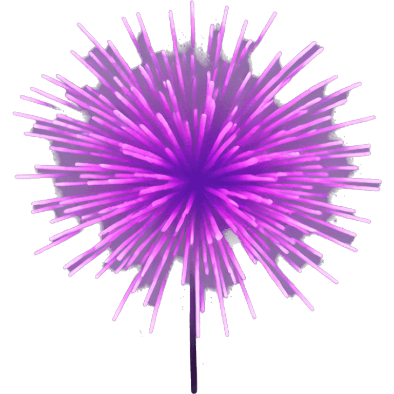 Pink and purple fireworks  emoji