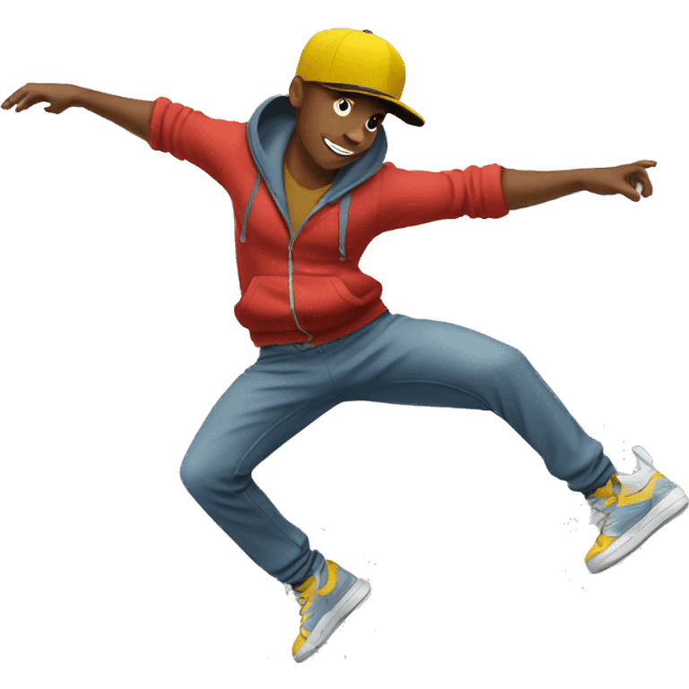 breakdancer emoji