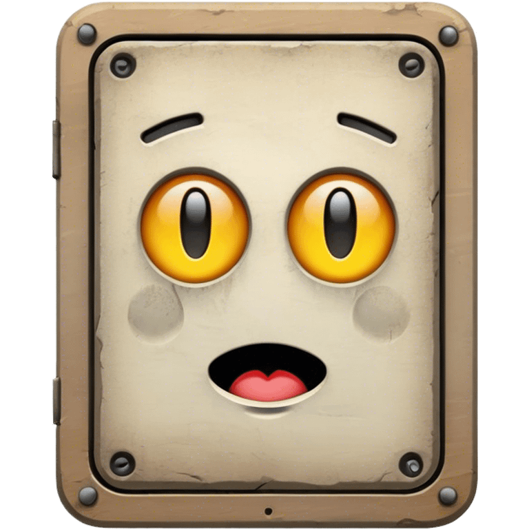 Old tablet emoji