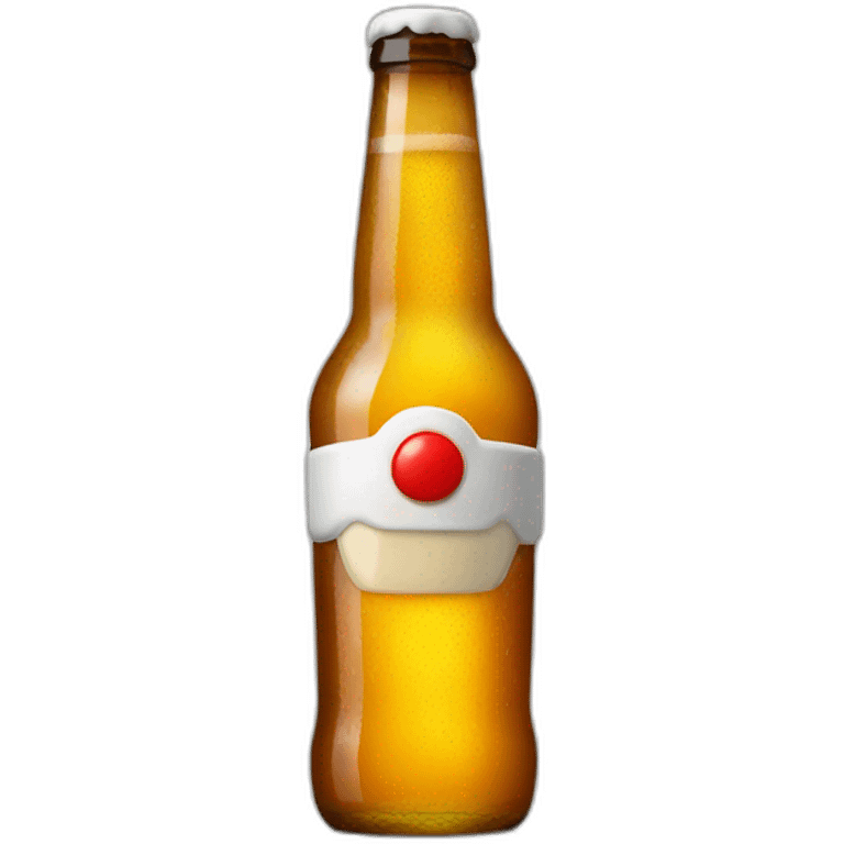 Mario drink beer emoji