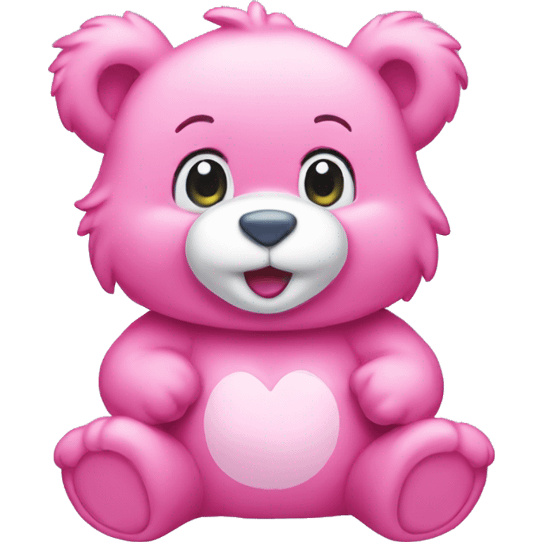 Pink CareBear emoji